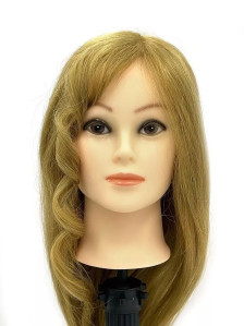 Учебная голова FANTOMHEADS 1808A-27, волосы 60–65 см, золотисто-русая